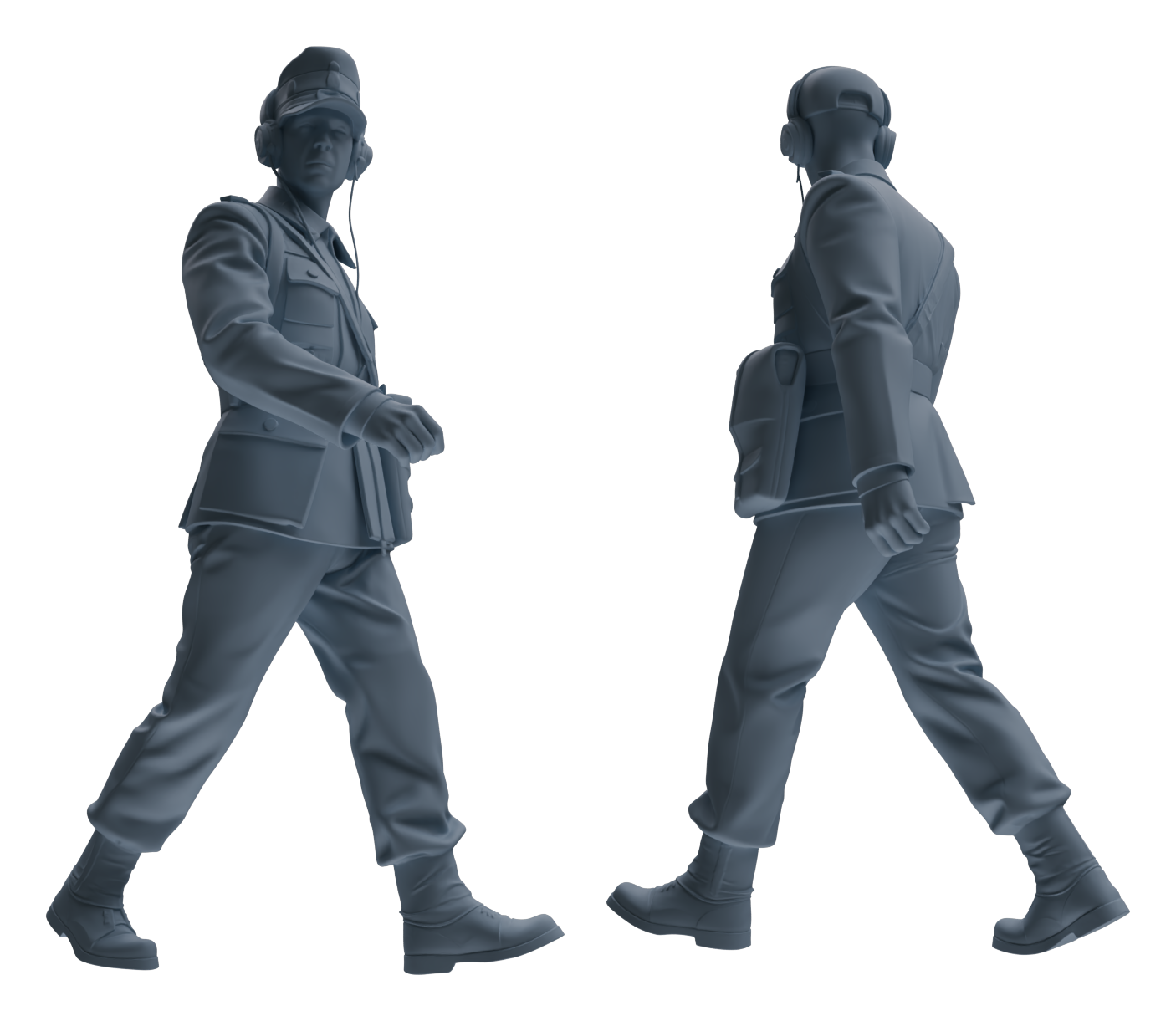 MRY-SFW LYGR650 WWII Mine Soldier Seven-Person Daily Routine 2