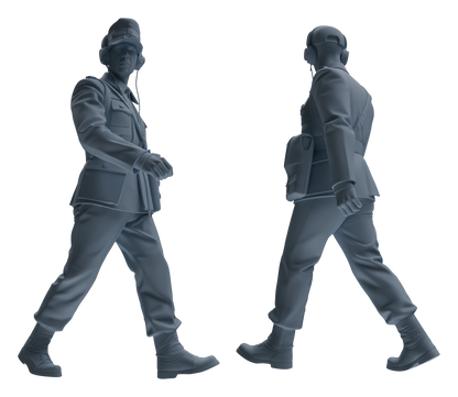 MRY-SFW LYGR650 WWII Mine Soldier Seven-Person Daily Routine 2
