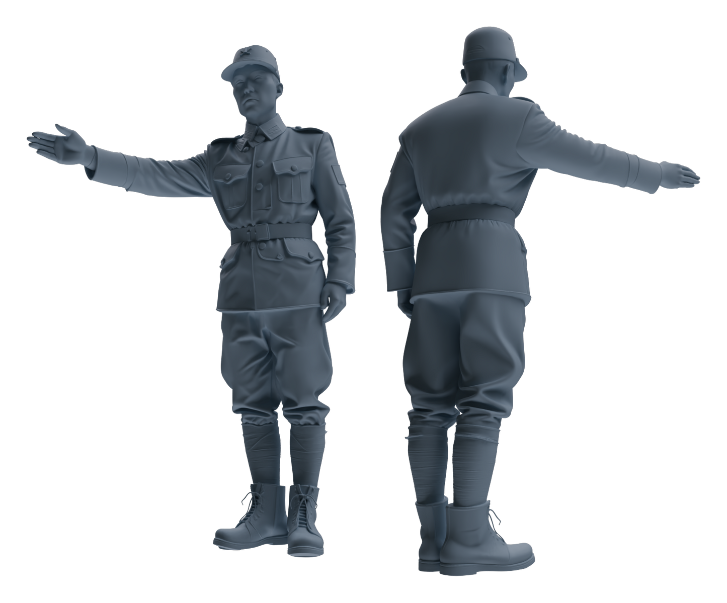 MRY-SFW LYGR636 WWII Japanese Army Seven-Person Daily Routine 2