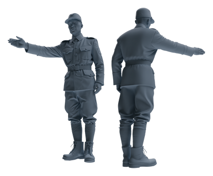 MRY-SFW LYGR636 WWII Japanese Army Seven-Person Daily Routine 2