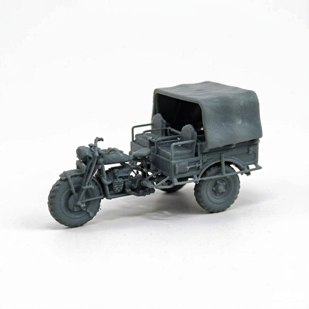 Tricycle FN Tricar T3 + version with Browning 13.2mm AA gun MRY-SFW LA720062