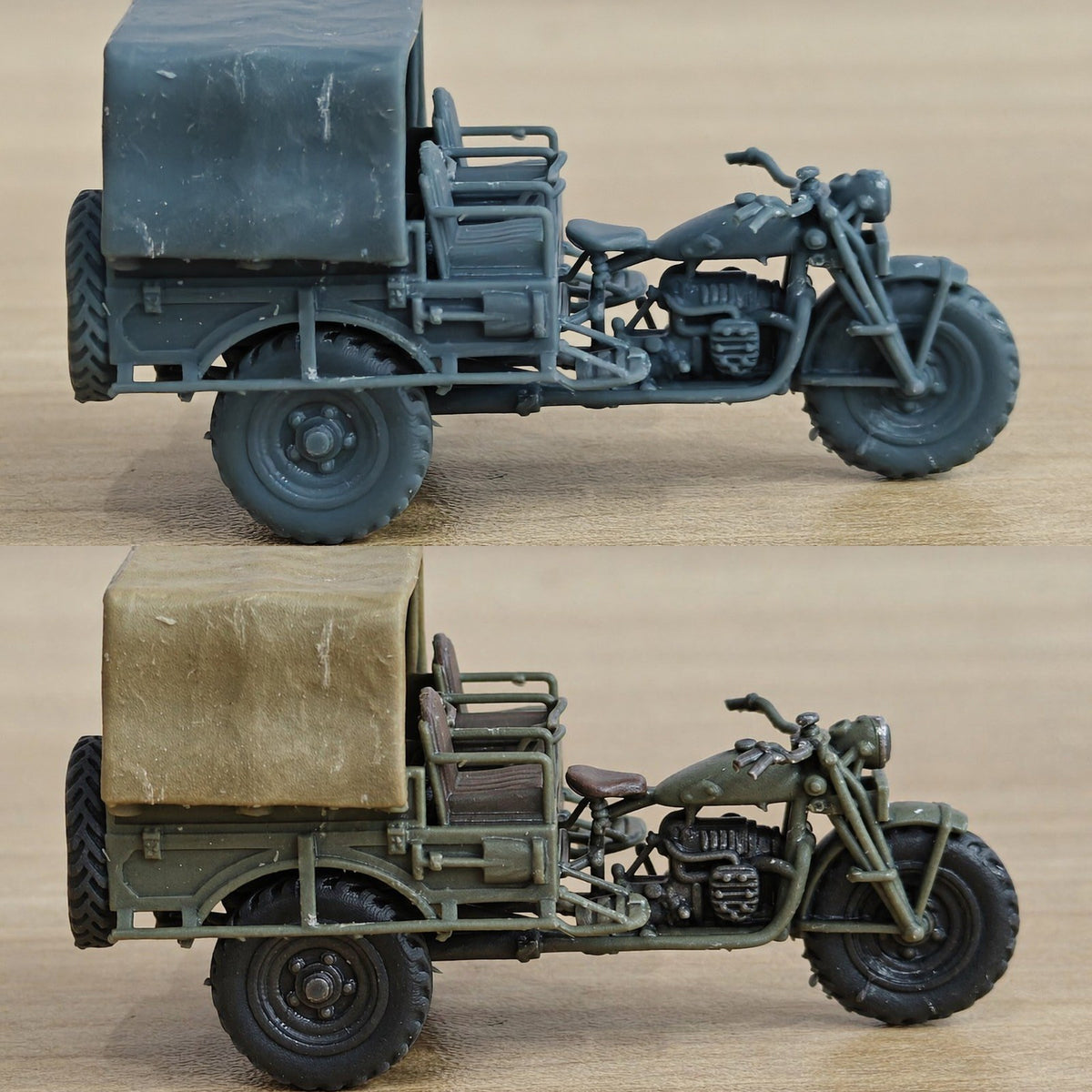 Tricycle FN Tricar T3 + version with Browning 13.2mm AA gun MRY-SFW LA720062