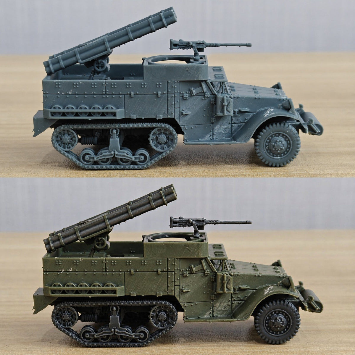 M2A1 with two triple rocket launcher tubes (4.5-inch) MRY-SFW LA720030
