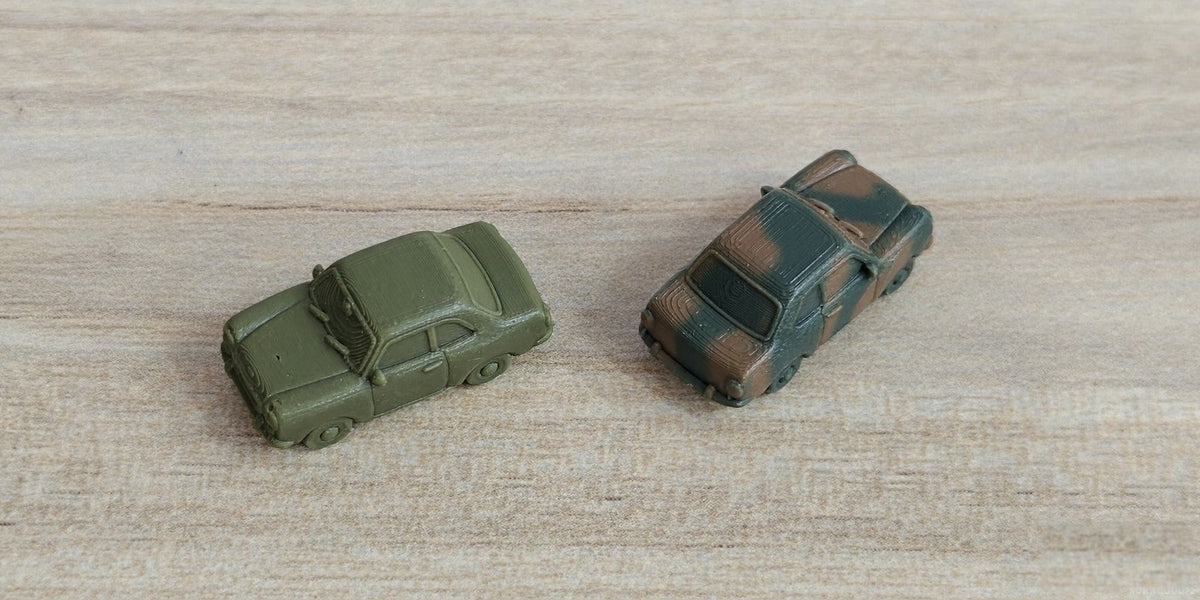 Chibi Cute Vehicle Series – Cream Round Family Compact MRY-SFW LYTA160615