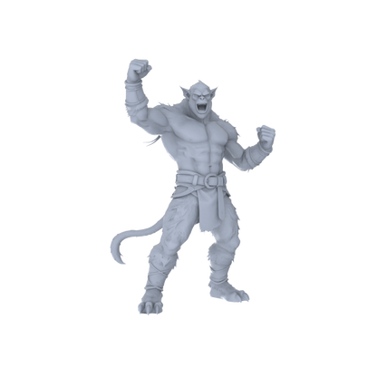 MRY-SFW LYGR093 Medieval knight celebration pose2 resin white model miniature soldier scene character figure hand painted