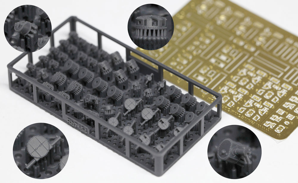 Rainbow RB7154 1/700Detail Up new-IJN Fire Control System IV [3DP+PE]