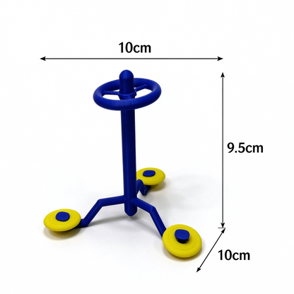 RHF0515 Mini Community Fitness Equipment Set, Miniature Scene Sand Table Props, 7-Piece Set for Dollhouse Outdoor Scene Decoration