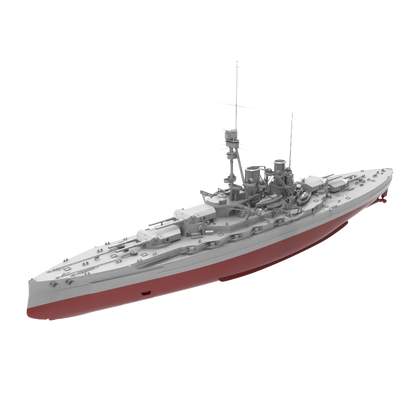 RHWS042S   Military Model Kit Full Hull Germany SMS Sachsen