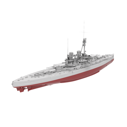 RHWS042S   Military Model Kit Full Hull Germany SMS Sachsen