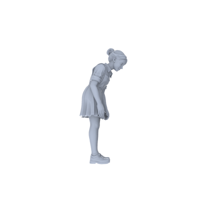 Yao's Studio LYTR202 Unpainted Miniature 6-Piece Set - Urban Diverse People Scene Figures for Diorama & Painting Miniatures Diorama Resin Figures