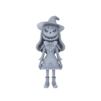 MRY-SFW LYGR148 Halloween pumpkin family wargame model resin blank wargame miniature figure scene character figure hand painted