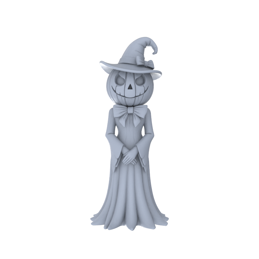 MRY-SFW LYGR148 Halloween pumpkin family wargame model resin blank wargame miniature figure scene character figure hand painted