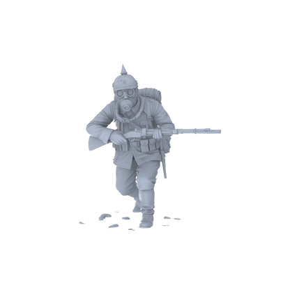 MRY-SFW LYGR152 World War I German soldier military model military theme wargame model resin blank wargame miniature figure scene character figure hand painted