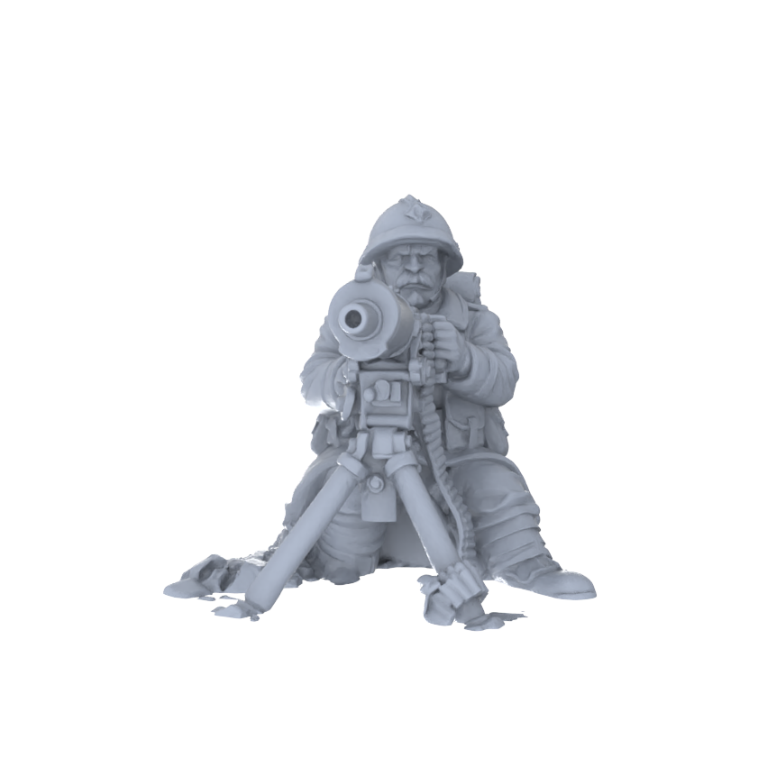 MRY-SFW LYGR152 World War I German soldier military model military theme wargame model resin blank wargame miniature figure scene character figure hand painted
