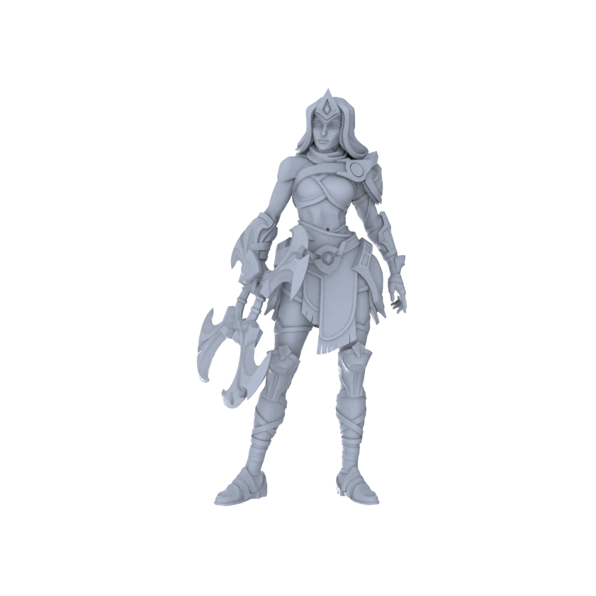 MRY-SFW LYGR157 Medieval fantasy character wargame model resin blank wargame miniature figure scene character figure hand painted