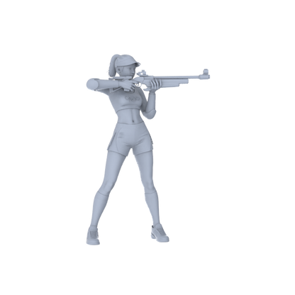 Yao's Studio LYTR142 Shooting Tactical Scene Resin Miniature Model 2-Figure Set - Shooter Figures Unpainted DIY Model Painting Tactical Scene Decor 1set