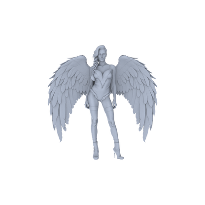 MRY-SFW LYTR151A Modern Sexy Female Single with Angel Wings 1pc