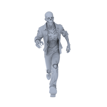 MRY-SFW LYGR081 Zombie Game Theme Anime Theme Wargame Resin White Model Fantasy Theme Theme Wargame Miniature Soldiers Scene Characters Figure Hand-Painted