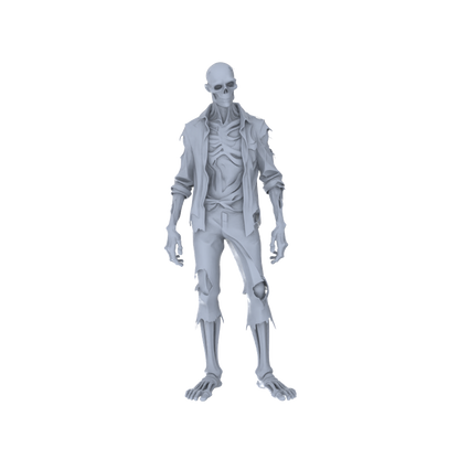 MRY-SFW LYGR081 Zombie Game Theme Anime Theme Wargame Resin White Model Fantasy Theme Theme Wargame Miniature Soldiers Scene Characters Figure Hand-Painted