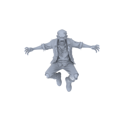 MRY-SFW LYGR082 Zombie Game2 Theme Anime Theme Wargame Resin White Model Fantasy Theme Theme Wargame Miniature Soldiers Scene Characters Figure Hand-Painted