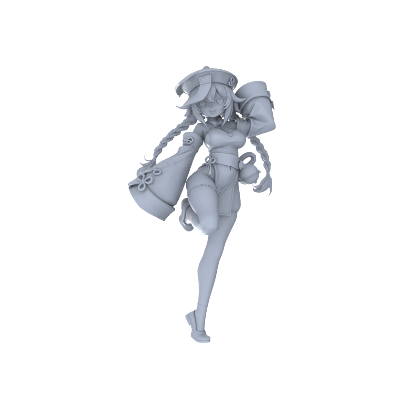 MRY-SFW LYGR101 Beautiful female zombie game theme resin white model miniature soldier character model scene character figure hand painted