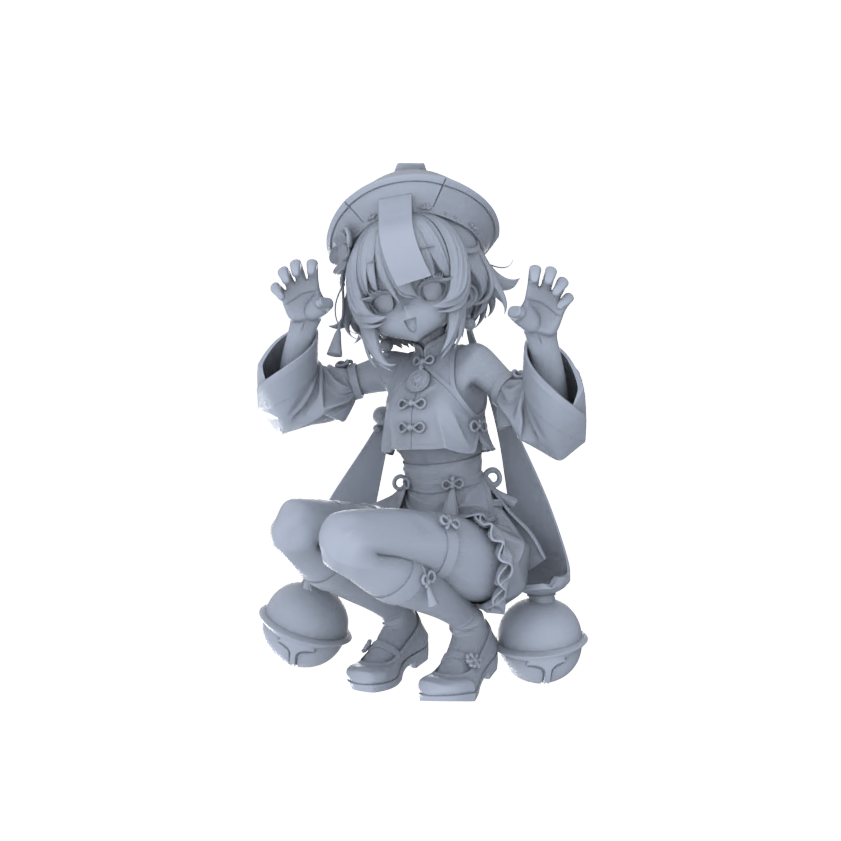 MRY-SFW LYGR101 Beautiful female zombie game theme resin white model miniature soldier character model scene character figure hand painted