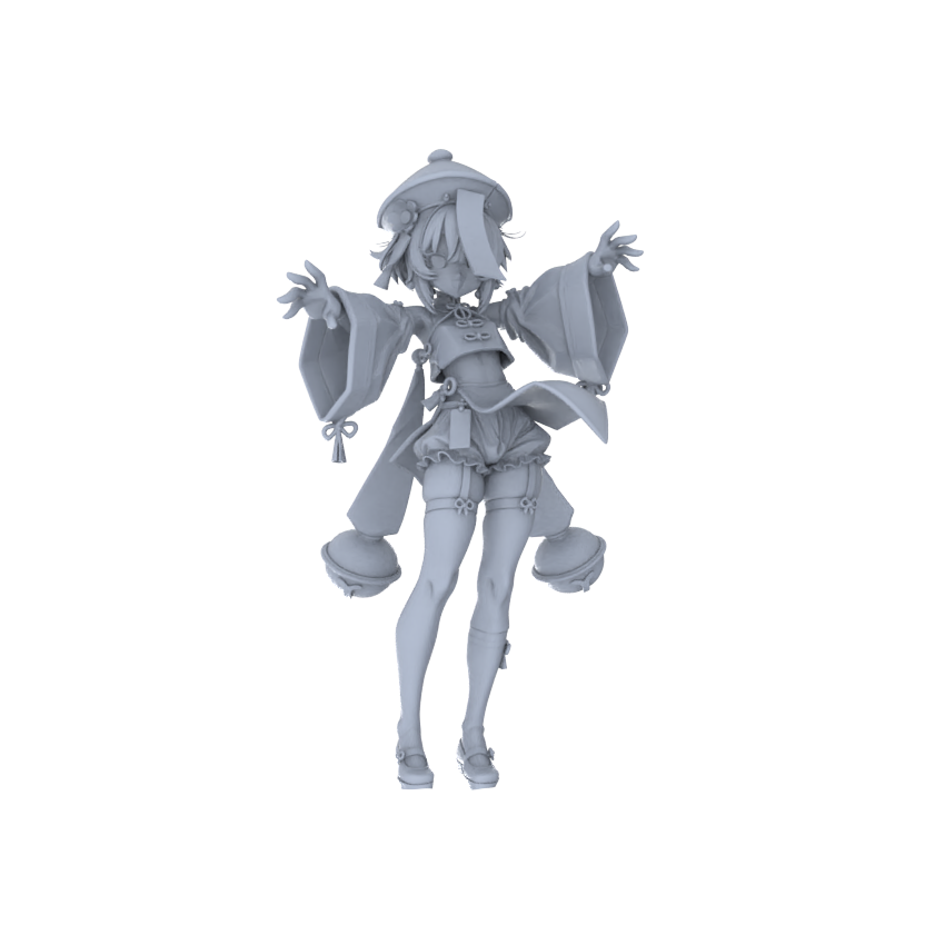MRY-SFW LYGR101 Beautiful female zombie game theme resin white model miniature soldier character model scene character figure hand painted