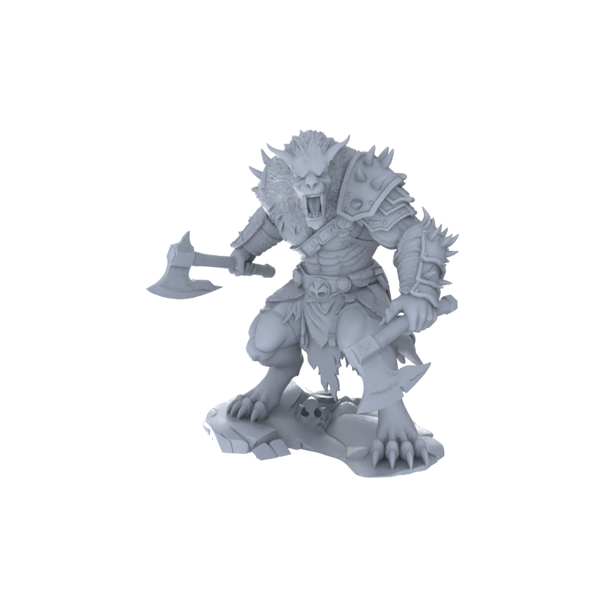 MRY-SFW LYGR140 Greek Mythology Resin White Model Wargame Miniature Soldier Scene Character Hand Figure Hand Painted