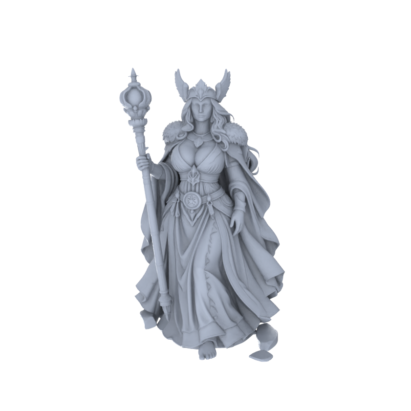 MRY-SFW LYGR140 Greek Mythology Resin White Model Wargame Miniature Soldier Scene Character Hand Figure Hand Painted