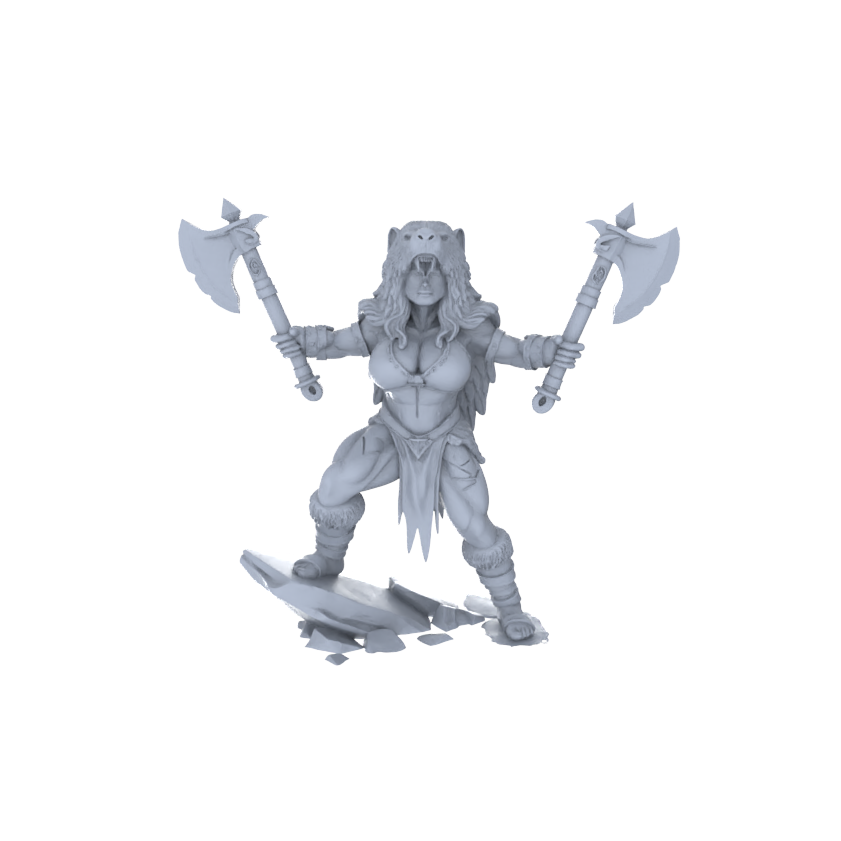 MRY-SFW LYGR140 Greek Mythology Resin White Model Wargame Miniature Soldier Scene Character Hand Figure Hand Painted