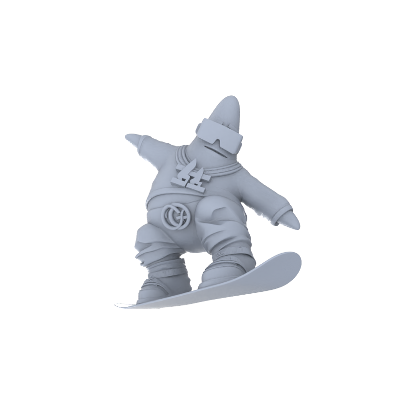 MRY-SFW LYGR083 sponge passers by anime theme war chess resin white model miniature soldier scene character figure hand painted