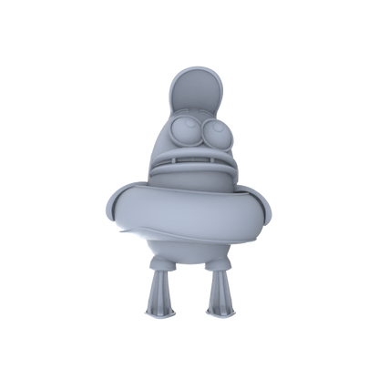 MRY-SFW LYGR083 sponge passers by anime theme war chess resin white model miniature soldier scene character figure hand painted
