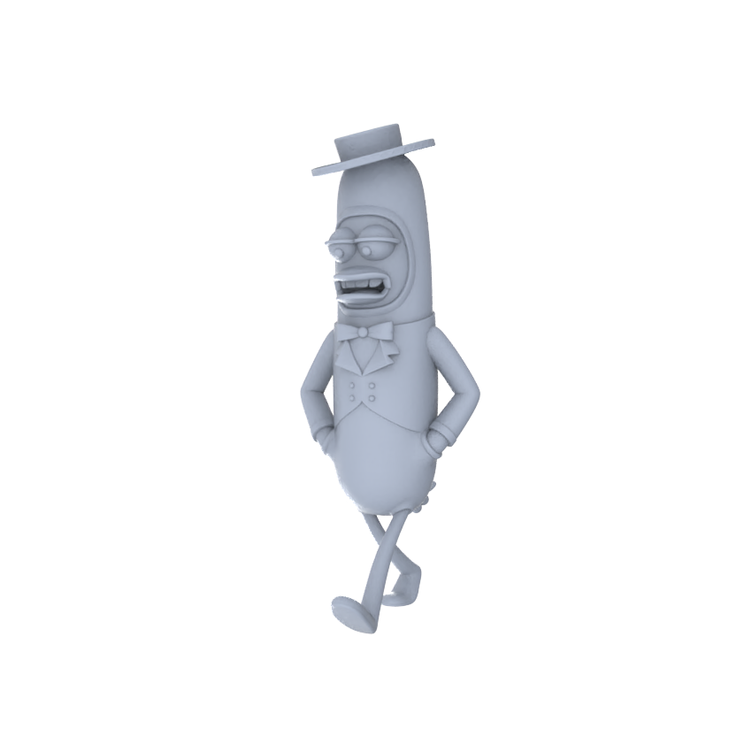 MRY-SFW LYGR084 mr hot dog anime theme war chess resin white model miniature soldier scene character figure hand painted