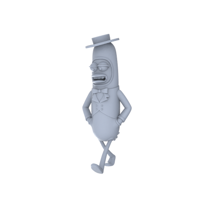 MRY-SFW LYGR084 mr hot dog anime theme war chess resin white model miniature soldier scene character figure hand painted