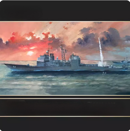 Flyhawk FH1167S 1/700 USS Aegis Cruiser Bunker Hill CG52 1991 Deluxe Edition