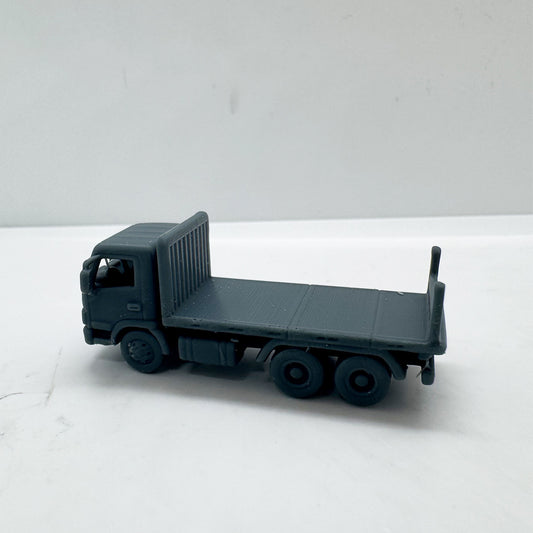 LYTS157 3D Printed Flatbed Truck - Cargo Truck Miniature Model for Dioramas Collection Displays