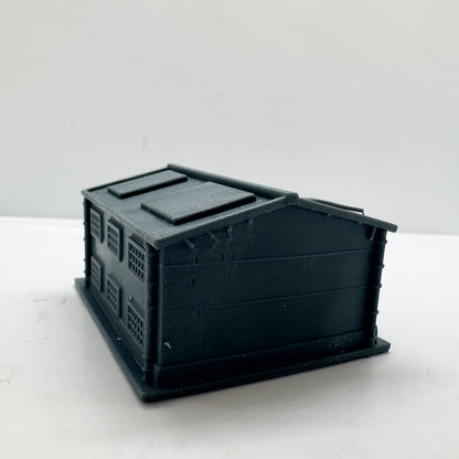 MRY-SFW LYTS131 3D Printed Industrial Warehouse Classic Industrial-Style Architecture Miniature for Diorama Building & Miniature Landscape Enthusiasts