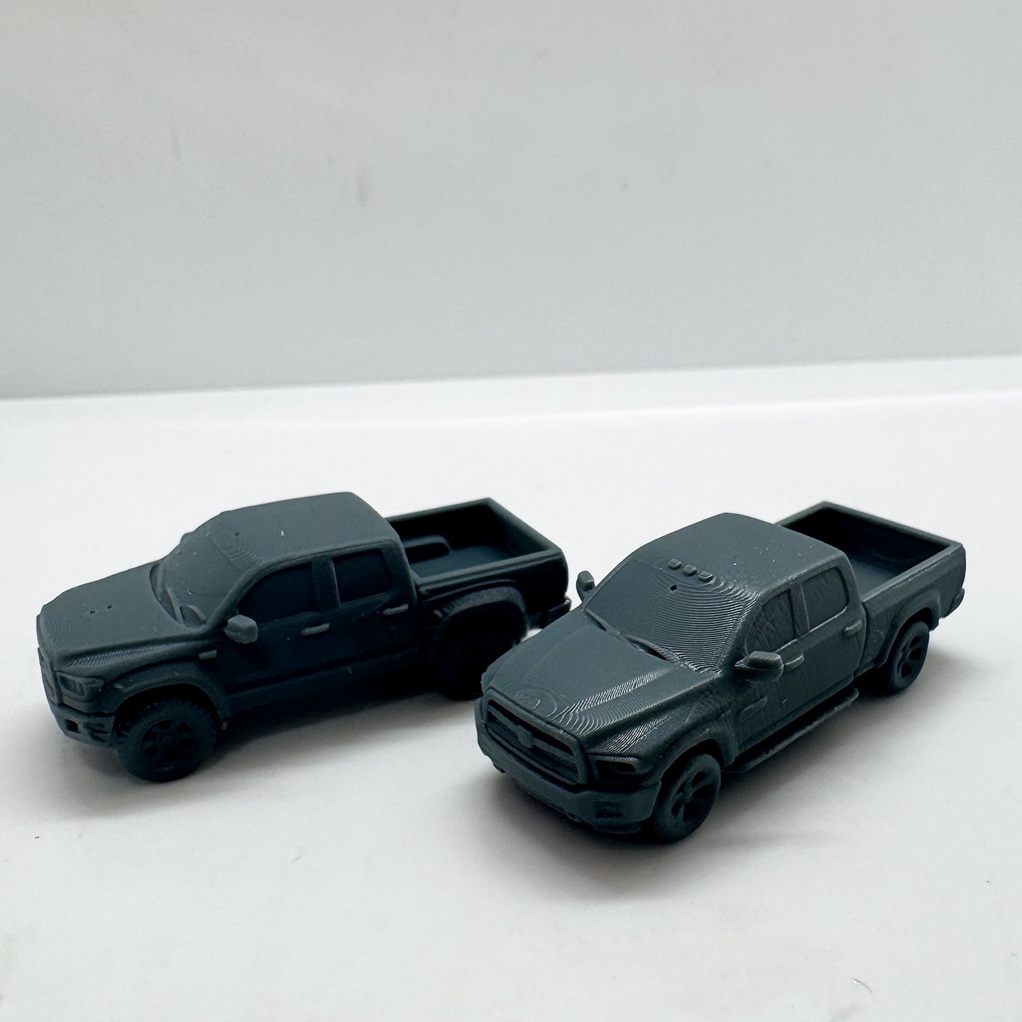 LYTS155 3D Printed Pickup Truck - American Off-Road Truck Miniature Model for Dioramas & Collection Displays
