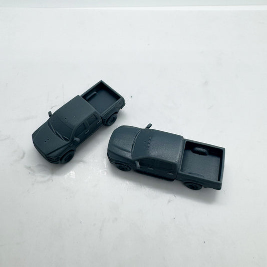 LYTS155 3D Printed Pickup Truck - American Off-Road Truck Miniature Model for Dioramas & Collection Displays